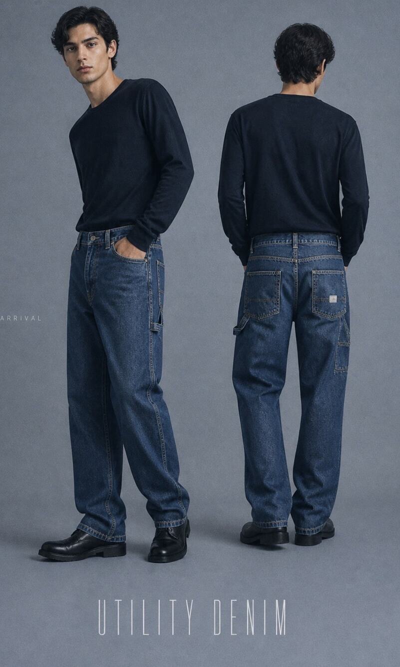Vintage 90’s Y2K Levis Carpenter Jeans Men 40x30 Baggy Loose Utility Workwear